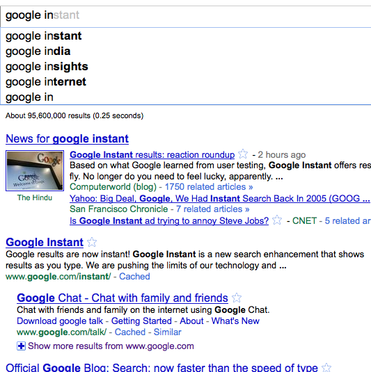 Google Instant: ¿Realmente ha muerto el SEO?